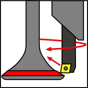 Refacing both valves and valve seats with one portable refacer